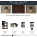Beacon Square 2 Light 12 inch Olde Bronze Outdoor Flush & Semi Flush Mt